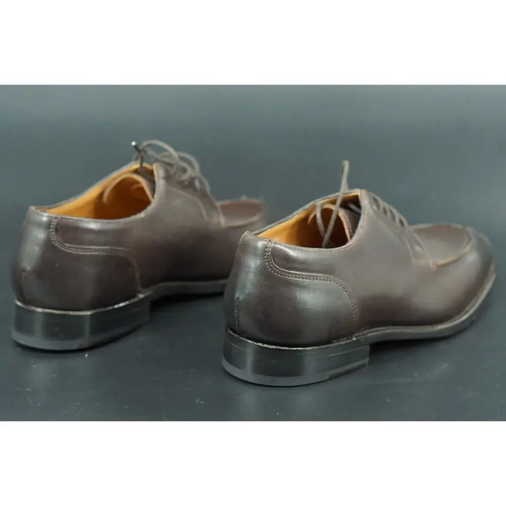 Allen Edmonds Watson Split Toe Derby Oxford Men Shoes Size 8 Brown New $395